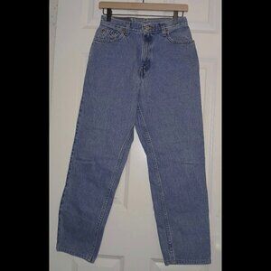 Levi's 550 Jeans Classic Relaxed Fit Tapered Country Women Denim Blue Size 16M